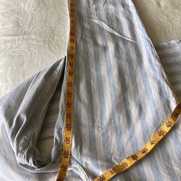J BRAND JULES HIGH RISE BLUE & WHITE RINSE STRAIGHT SIZE 30 - 27 INCH LENGTH - Picture 10 of 13
